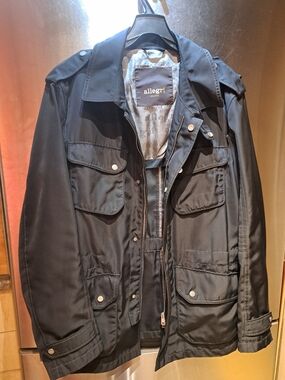 Allegri Men's Black Field Jacket